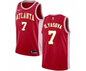 Women's Nike Atlanta Hawks #7 Ersan Ilyasova Swingman Red NBA Jersey Statement Edition