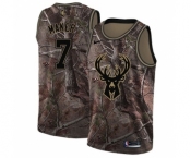 Women's Nike Milwaukee Bucks #7 Thon Maker Swingman Camo Realtree Collection NBA Jersey