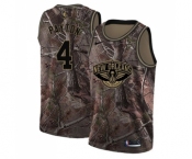 Women's Nike New Orleans Pelicans #4 Elfrid Payton Swingman Camo Realtree Collection NBA Jersey