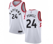 Women's Nike Toronto Raptors #24 Norman Powell Swingman White NBA Jersey - Association Edition