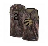 Women's Toronto Raptors #2 Kawhi Leonard Swingman Camo Realtree Collection 2019 Basketball Finals Bound Jersey