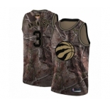 Women's Toronto Raptors #3 OG Anunoby Swingman Camo Realtree Collection 2019 Basketball Finals Bound Jersey