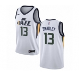 Women's Nike Utah Jazz #13 Tony Bradley Authentic NBA Jersey - Association Edition