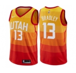 Women's Nike Utah Jazz #13 Tony Bradley Swingman Orange NBA Jersey - City Edition