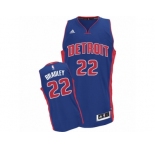 Men Adidas Detroit Pistons #22 Avery Bradley Swingman Royal Blue Road NBA Jersey
