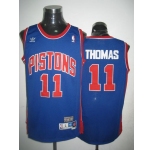 nba detroit pistons #11 thomas blue[swingman]