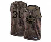 Youth Nike Detroit Pistons #31 Caron Butler Swingman Camo Realtree Collection NBA Jersey