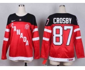 women nhl jerseys team canada #87 crosby red[100 th]