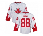 Youth Adidas Team Canada #88 Brent Burns Authentic White Home 2016 World Cup Ice Hockey Jersey