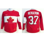 youth nhl jerseys team canada #37 bergeron red[2014 winter olympics]