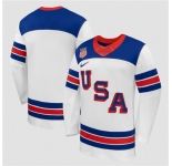 Men's USA Blank White 2026 Stitched Jersey
