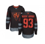 Team North America #93 Ryan Nugent-Hopkins Black 2016 World Cup Stitched NHL Jersey