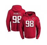 Nike Atlanta Falcons #98 Takkarist McKinley Red Name & Number Pullover NFL Hoodie