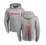 NBA Nike Houston Rockets #7 Joe Johnson Ash Backer Pullover Hoodie