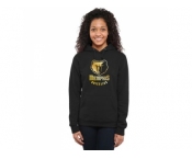 Women's Memphis Grizzlies Gold Collection Pullover Hoodie Black