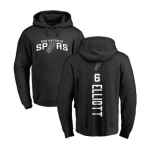 NBA Nike San Antonio Spurs #6 Sean Elliott Black Backer Pullover Hoodie
