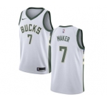 Youth Nike Milwaukee Bucks #7 Thon Maker Swingman White Home NBA Jersey - Association Edition