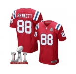 Men's Nike New England Patriots #83 Dwayne Allen Elite Green Salute to Service NFL Jersey