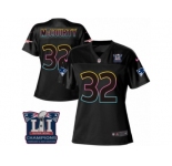 Women's Nike New England Patriots #32 Devin McCourty Game Black Fashion Super Bowl LI Champions NFL Jersey