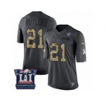 Youth Nike New England Patriots #21 Malcolm Butler Limited Black 2016 Salute to Service Super Bowl LI Champions NFL Jersey