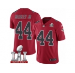 Youth Nike Atlanta Falcons #44 Vic Beasley Limited Red Rush Super Bowl LI 51 NFL Jersey