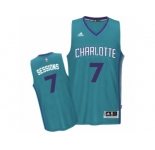 Men's Adidas Charlotte Hornets #7 Ramon Sessions Swingman Light Blue Road NBA Jersey