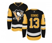 Adidas Men Pittsburgh Penguins #13 Nick Bonino Black Alternate Authentic Stitched NHL Jersey