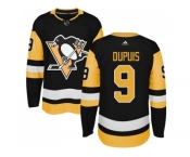 Adidas Men Pittsburgh Penguins #9 Pascal Dupuis Black Alternate Authentic Stitched NHL Jersey
