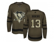 Adidas Pittsburgh Penguins #13 Nick Bonino Green Salute to Service Stitched NHL Jersey