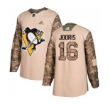 Adidas Pittsburgh Penguins #16 Josh Jooris Authentic Camo Veterans Day Practice NHL Jersey