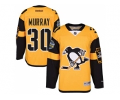 Men's Pittsburgh Penguins #30 Matt Murray Black 2017 Stadium Series Stitched NHL Jersey