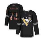 Men's Pittsburgh Penguins #72 Patric Hornqvist Black USA Flag Limited Hockey Jersey