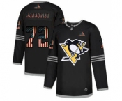 Men's Pittsburgh Penguins #72 Patric Hornqvist Black USA Flag Limited Hockey Jersey