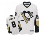 Men's Reebok Pittsburgh Penguins #8 Brian Dumoulin Premier White Away NHL Jersey
