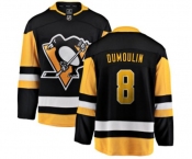 Pittsburgh Penguins #8 Brian Dumoulin Fanatics Branded Black Home Breakaway NHL Jersey