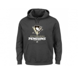 Pittsburgh Penguins Majestic Gray Big & Tall Critical Victory Pullover Hoodie