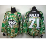 nhl jerseys pittsburgh penguins #71 malkin camo[patch A]