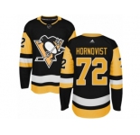 Youth Adidas Pittsburgh Penguins #72 Patric Hornqvist Premier Black Home NHL Jersey