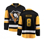 Youth Pittsburgh Penguins #8 Mark Recchi Fanatics Branded Black Home Breakaway NHL Jersey