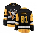 Youth Pittsburgh Penguins #81 Phil Kessel Fanatics Branded Black Home Breakaway NHL Jersey