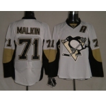 youth nhl pittsburgh penguins #71 malkin white