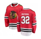 Chicago Blackhawks #32 Michal Rozsival Fanatics Branded Red Home Breakaway NHL Jersey