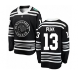 Men's Chicago Blackhawks #13 CM Punk Black 2019 Winter Classic Fanatics Branded Breakaway NHL Jersey
