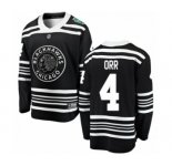 Men's Chicago Blackhawks #4 Bobby Orr Black 2019 Winter Classic Fanatics Branded Breakaway NHL Jersey