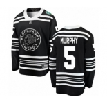 Men's Chicago Blackhawks #5 Connor Murphy Black 2019 Winter Classic Fanatics Branded Breakaway NHL Jersey