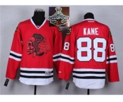 NHL Chicago Blackhawks #88 Patrick Kane Red(Red Skull) 2014 Stadium Series 2015 Stanley Cup Champions jerseys