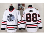 NHL Chicago Blackhawks #88 Patrick Kane White(White Skull) 2014 Stadium Series 2015 Stanley Cup Champions jerseys