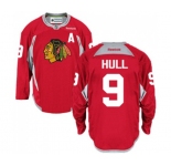 Reebok Chicago Blackhawks #9 Bobby Hull Premier Red Practice NHL Jersey