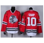 nhl jerseys chicago blackhawks #10 sharp red [2014 new]