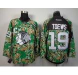 nhl jerseys chicago blackhawks #19 toews camo